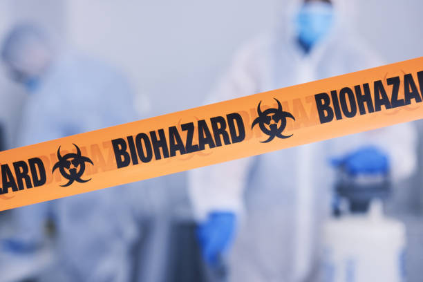Professional Drug Lab Cleanup technician working in Shelby, MI